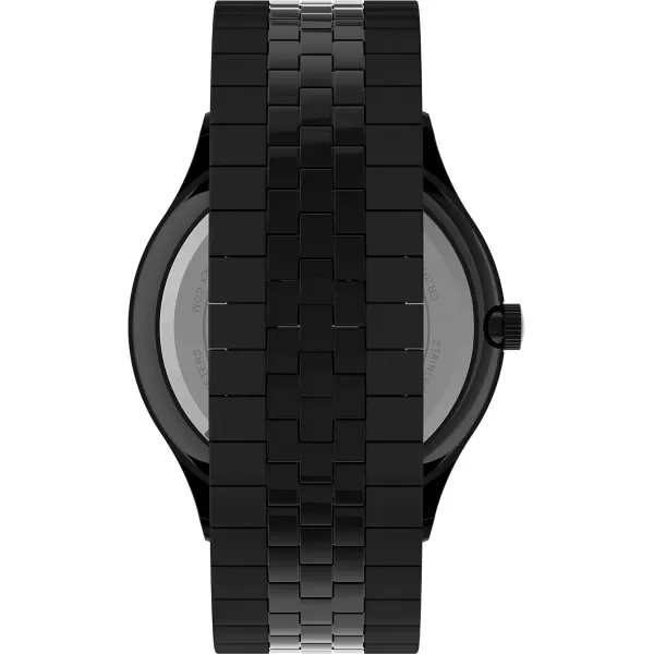 Timex Mens Modern Easy Reader 40mm WatchBlackWhite