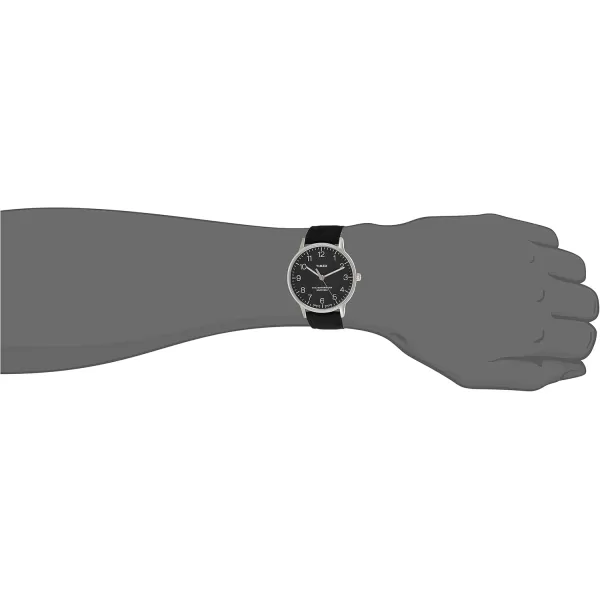 Timex Mens Waterbury Classic 40mm WatchBlackBlackStainless Steel