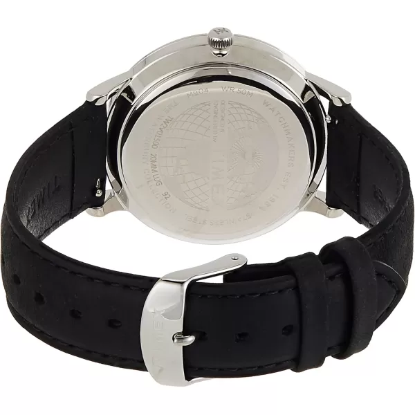 Timex Mens Waterbury Classic 40mm WatchBlackBlackStainless Steel