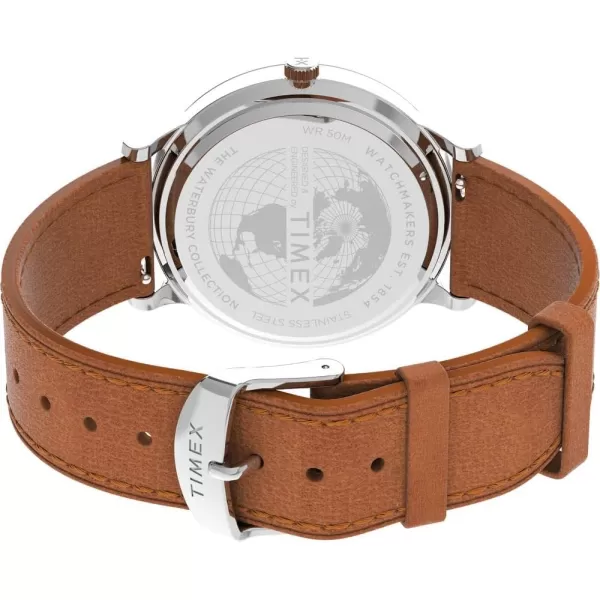 Timex Mens Waterbury Classic 40mm WatchTanGray