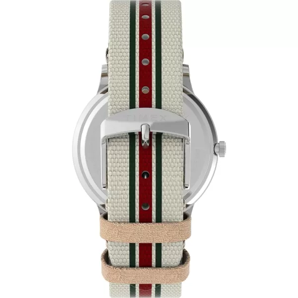 Timex Mens Waterbury Classic 40mm WatchWhiteGray