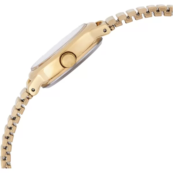 Timex Womens Cavatina 18mm WatchGoldToneWhite