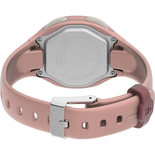Timex Womens Ironman Transit 33mm Resin Strap WatchPinkRose GoldTone