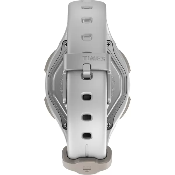 Timex Womens Ironman Transit 33mm Resin Strap WatchWhiteChrometone