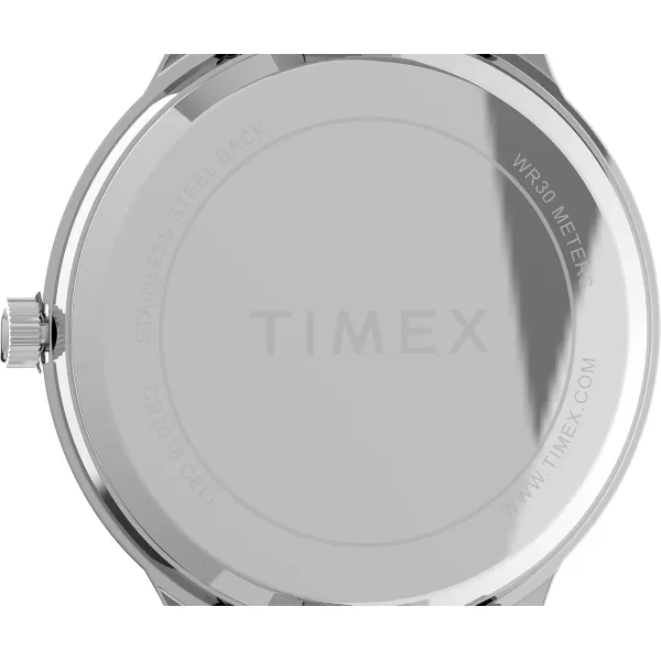 Timex Womens Porter Street 26mm WatchSilverTone