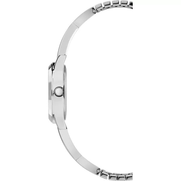 Timex Womens Stretch Bangle Crisscross 25mm WatchSilverTone
