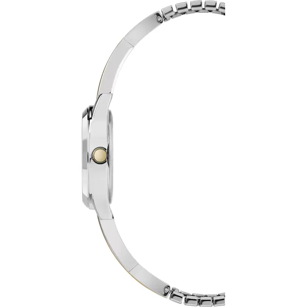 Timex Womens Stretch Bangle Crisscross 25mm WatchTwoTone