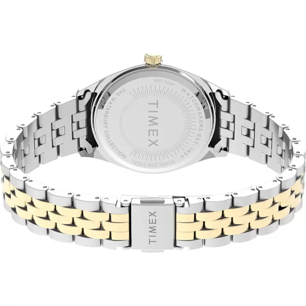 Timex Womens Waterbury Legacy Boyfriend 36mm WatchTwoTone