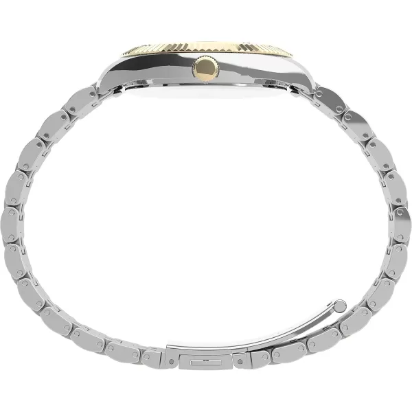 Timex Womens Waterbury Legacy Boyfriend 36mm WatchTwoTone