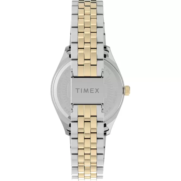 Timex Womens Waterbury Legacy Boyfriend 36mm WatchTwoTone