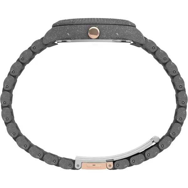 Timex Womens Waterbury Ocean Recycled Plastic 37mm WatchGrey