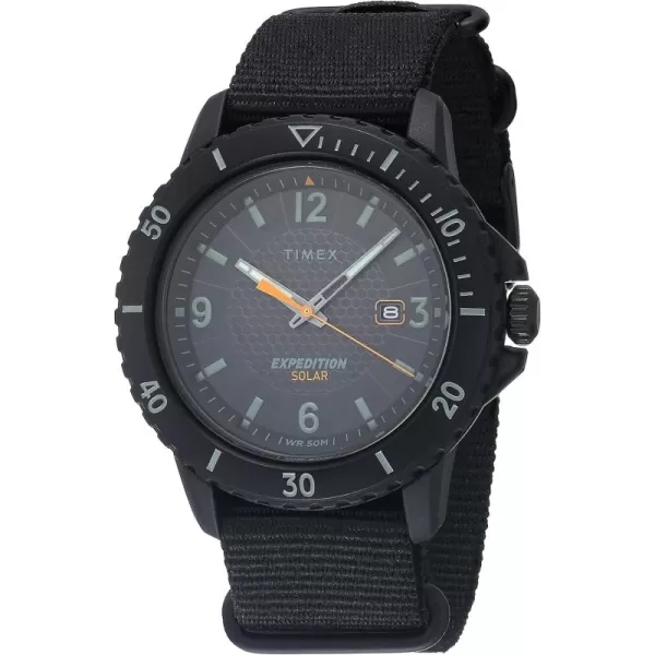 Timex Mens Expedition Gallatin 45mm WatchBlackOrange