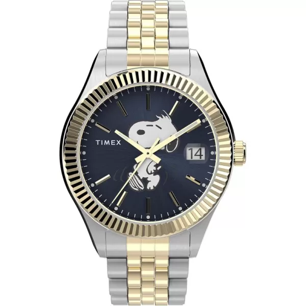Timex Womens Peanuts x Waterbury Legacy WatchBlueTwo