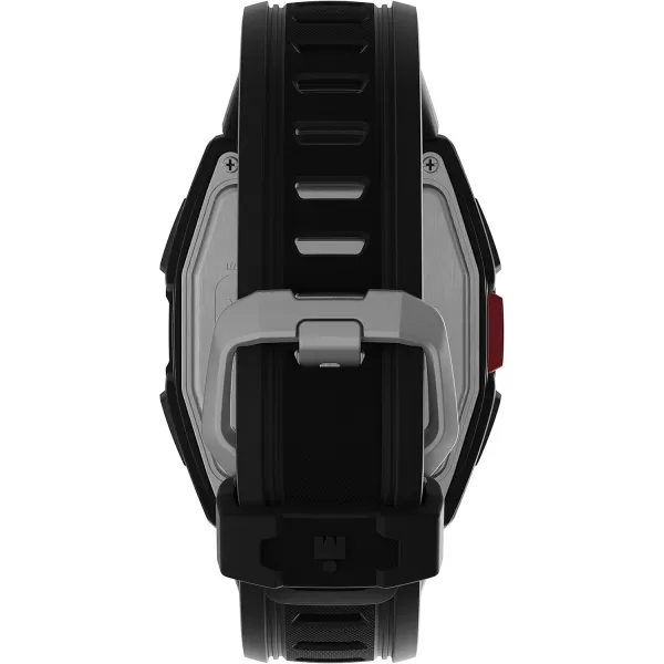 TIMEX Ironman T300 41mm Watch with Performance Pacer Hydration Alerts ampamp Interval TimersBlack