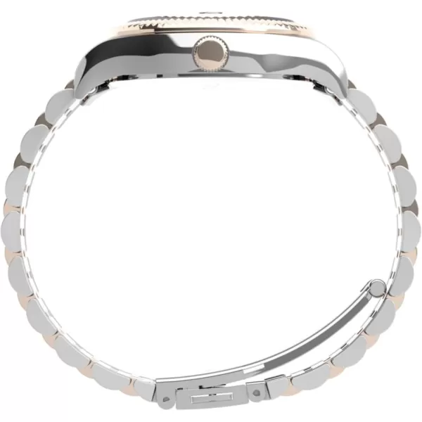 Timex 34 mm Waterbury 3Hand DateRose TwoTone
