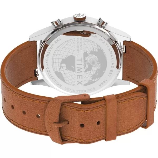 Timex 42 mm Waterbury Traditional ChronographTan