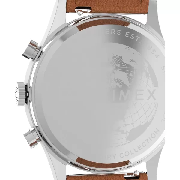 Timex 42 mm Waterbury Traditional ChronographTan