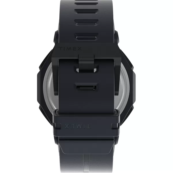 Timex Mens Command Encounter 45mm WatchDark BlueDigital Neg DisplayBlue