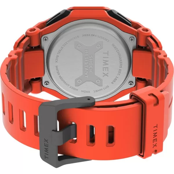 Timex Mens Command Encounter 45mm WatchOrangeDigital