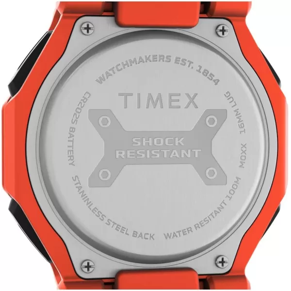 Timex Mens Command Encounter 45mm WatchOrangeDigital