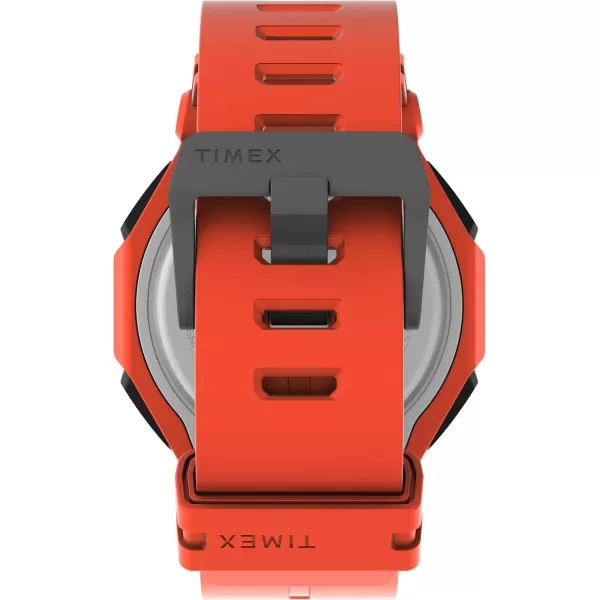 Timex Mens Command Encounter 45mm WatchOrangeDigital