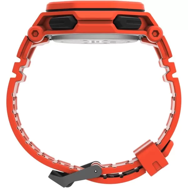Timex Mens Command Encounter 45mm WatchOrangeDigital
