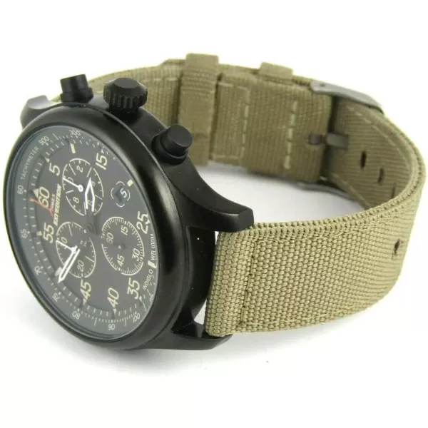 Timex Mens Expedition Field Chronograph WatchTanBlack