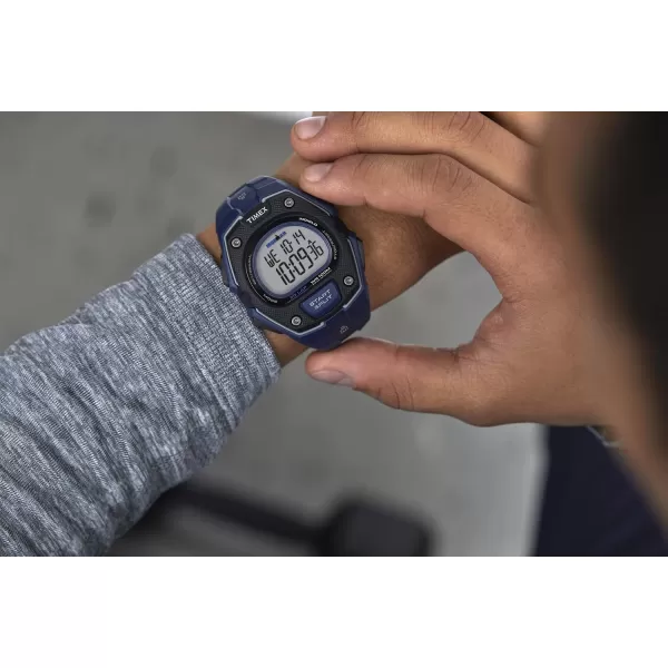 Timex Mens Ironman Classic 30 Oversized 45mm WatchBlueGray