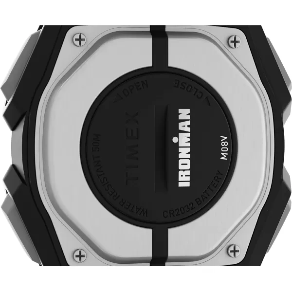 Timex Mens Ironman Classic 43mm WatchBlackRed