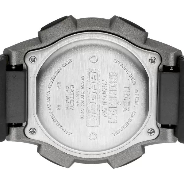 Timex Mens Ironman Endure 30 Shock 42mm WatchBlackYellow