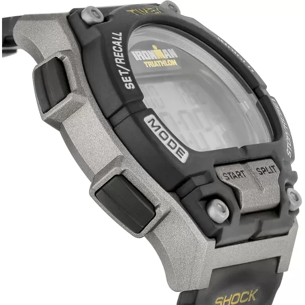Timex Mens Ironman Endure 30 Shock 42mm WatchBlackYellow