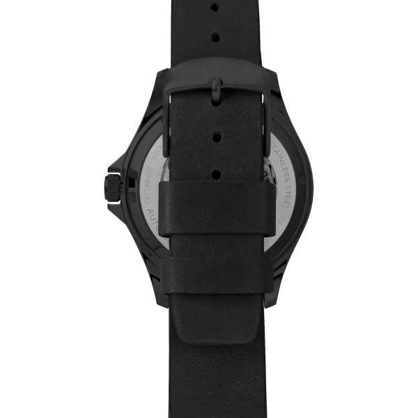 Timex Mens Navi XL 41mm WatchBlackBlackBlack