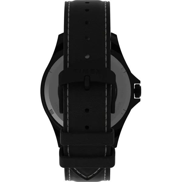 Timex Mens Navi XL 41mm WatchBlackBlackBlackBlue