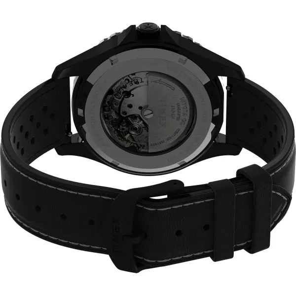 Timex Mens Navi XL 41mm WatchBlackBlackBlackBlue