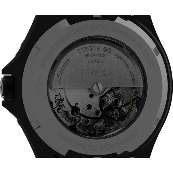 Timex Mens Navi XL 41mm WatchBlackBlackBlackBlue