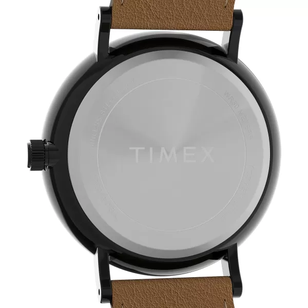 Timex Mens Southview 41mm WatchTanBlackBlack