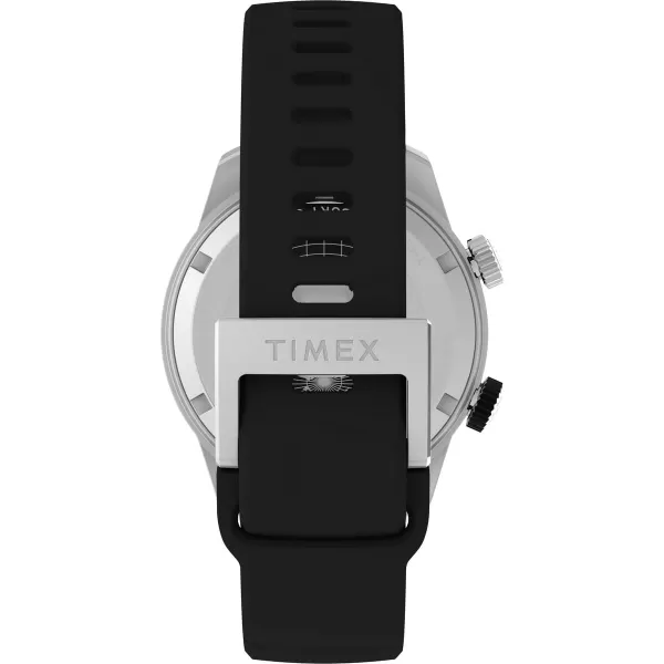 Timex Mens Waterbury Dive 41mm WatchBlackBlack