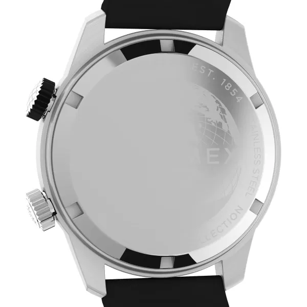Timex Mens Waterbury Dive 41mm WatchBlackBlack