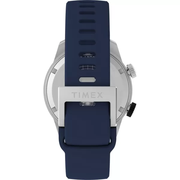 Timex Mens Waterbury Dive 41mm WatchBlueBlack