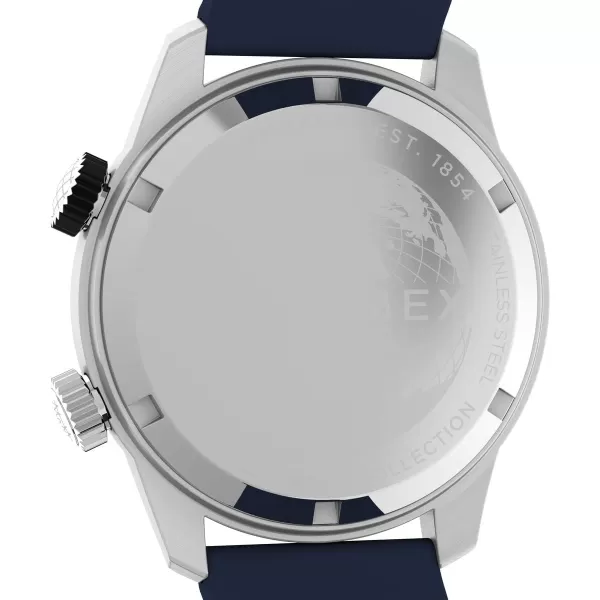 Timex Mens Waterbury Dive 41mm WatchBlueBlack