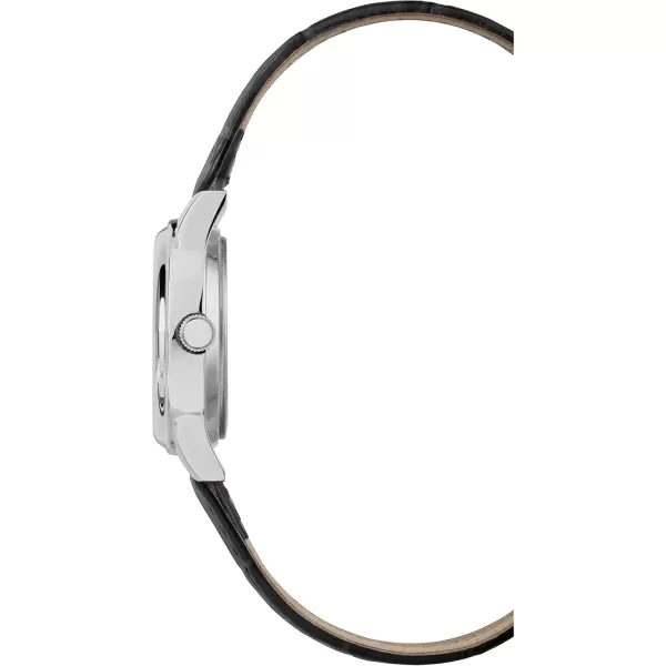 Timex Womens Classics 26mm WatchBlackSilverTone