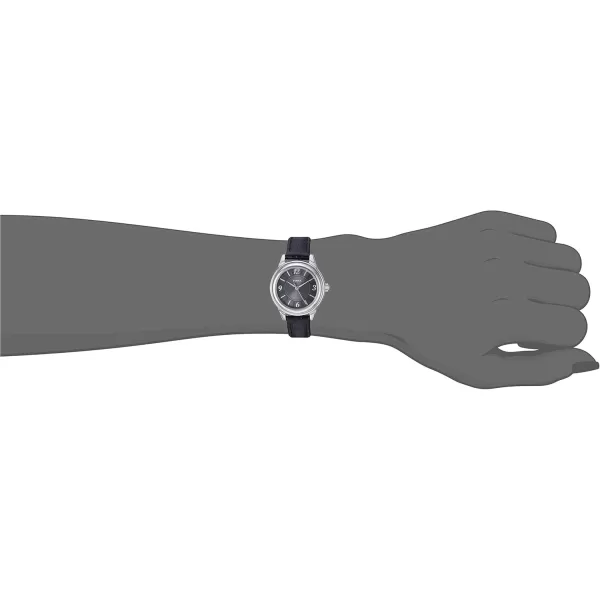 Timex Womens Classics 26mm WatchBlackSilverTone
