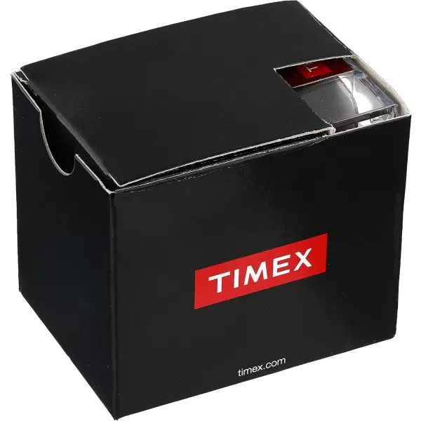 Timex Womens Classics 26mm WatchBlackSilverTone