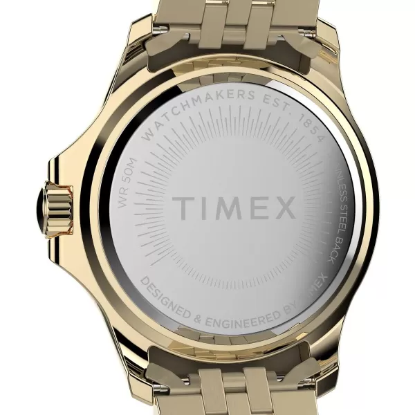 Timex Womens Kaia 38mm WatchGoldToneSilverToneGoldTone