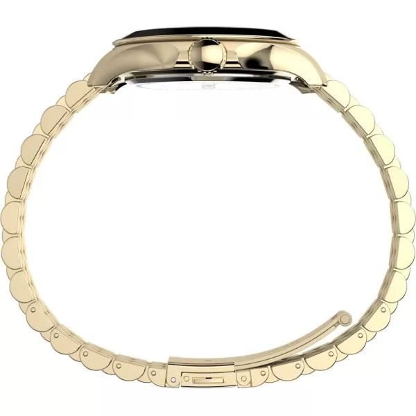 Timex Womens Kaia 38mm WatchGoldToneSilverToneGoldTone