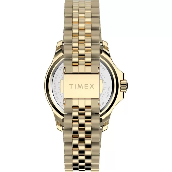 Timex Womens Kaia 38mm WatchGoldToneSilverToneGoldTone