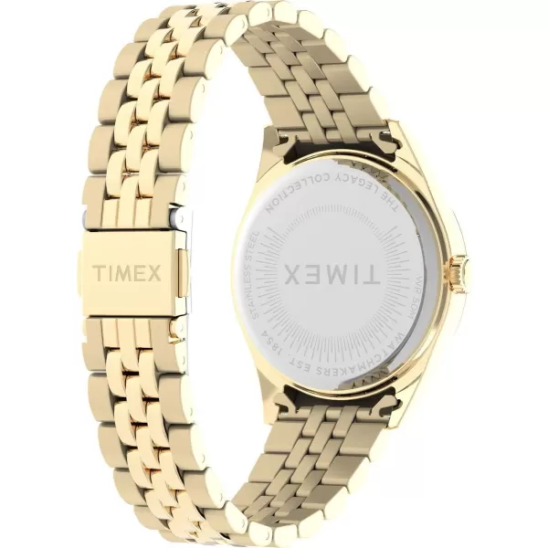 Timex Womens Legacy 36mm WatchGoldToneCream