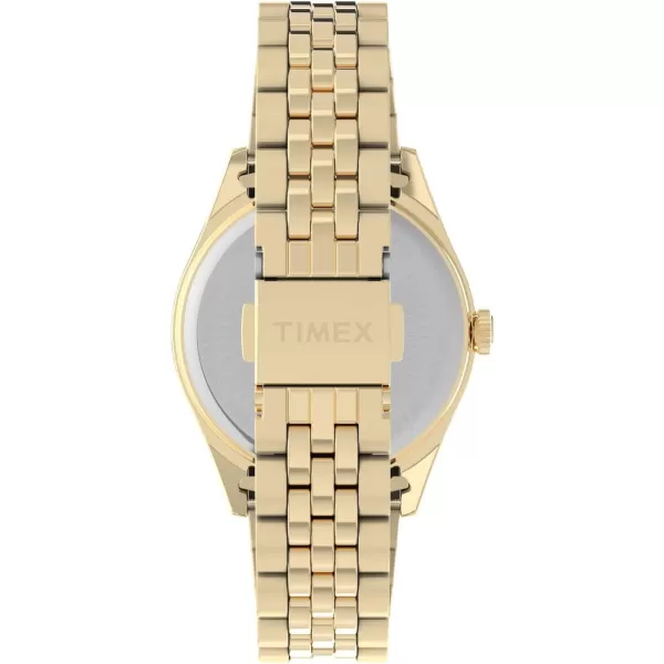 Timex Womens Legacy 36mm WatchGoldToneCream