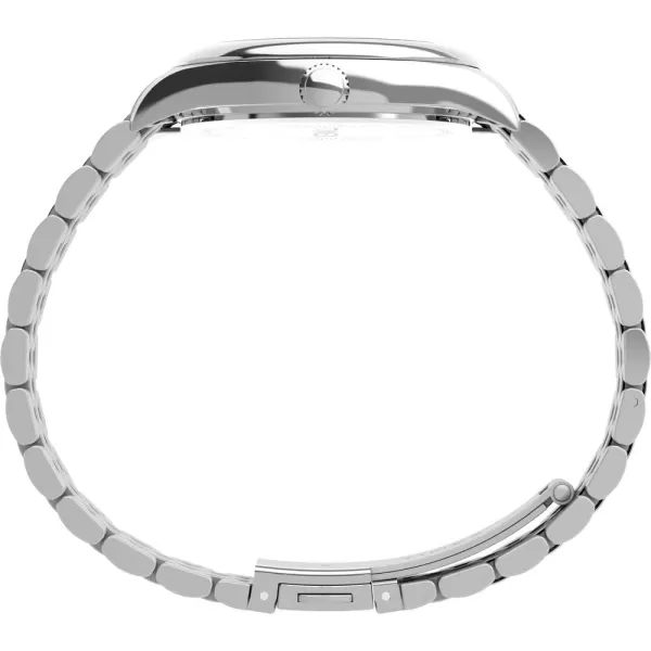 Timex Womens Legacy 36mm WatchSilverToneBlue
