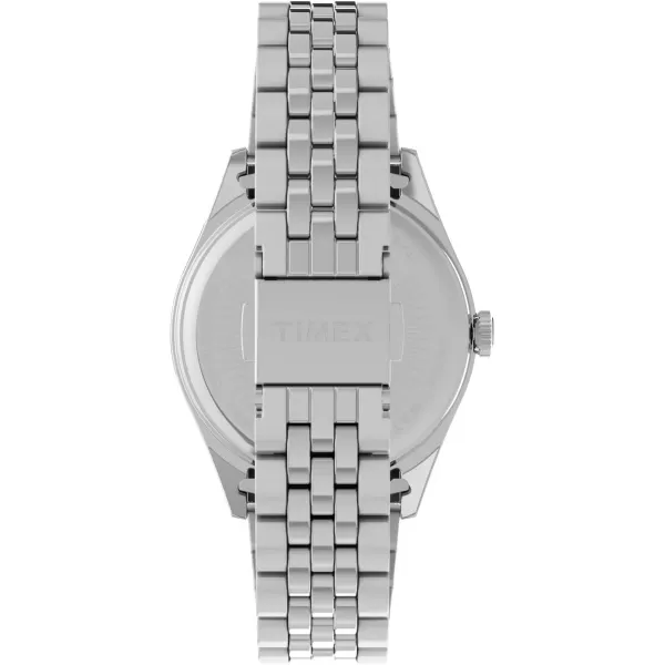 Timex Womens Legacy 36mm WatchSilverToneBlue